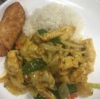 Best L18. Curry Chicken (Lunch)咖喱鸡/午餐 in Shippensburg, PA