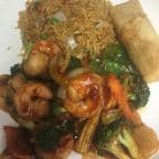 Best C14. Szechuan Shrimp (Combo Platter)四川虾 in Shippensburg, PA